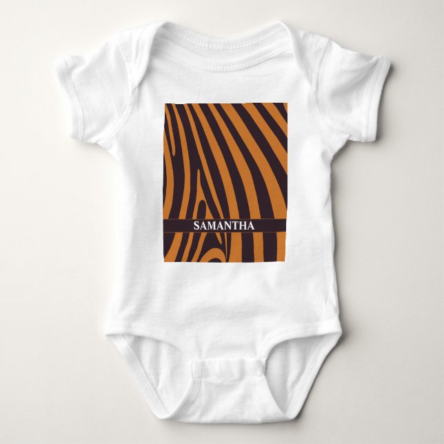 Tiger rand t shirt (Framsida)