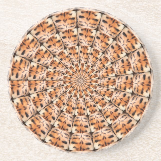 Tiger Rand Underlägg Sandsten (Framsidan)