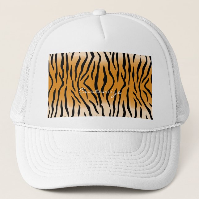 Tiger Randigt Mönster Thunder_Cove Keps (Framsida)