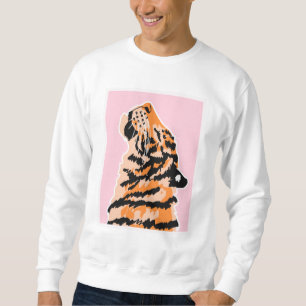 Tiger Rizz Lång Ärmad Tröja
