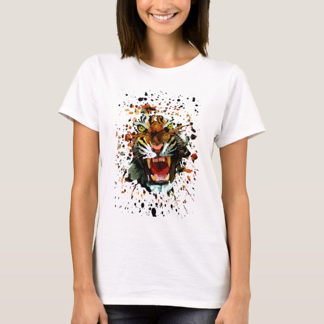 Tiger Roar 2 Tröja (Framsida)