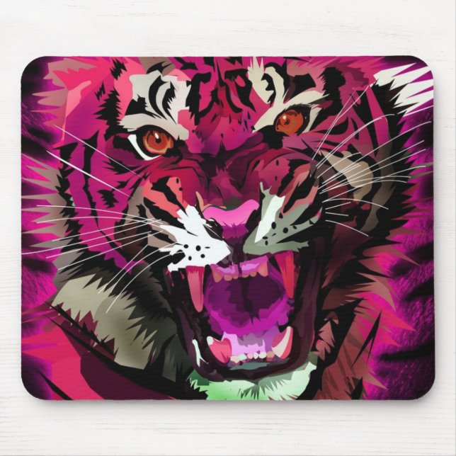 Tiger Roar - Rosa Musmatta (Framsidan)
