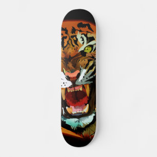 Tiger Roar Skateboard Bräda 21,5 Cm