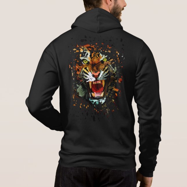 Tiger Roar T Shirt (Baksida)