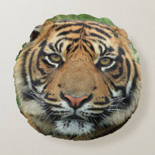 Tiger Rund Kudde