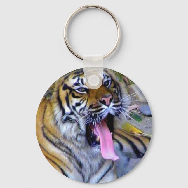 Tiger säger _ nyckelring (Framsida)