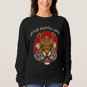Tiger Samurai Head MMA Cage Fighter Free Fighter T Shirt