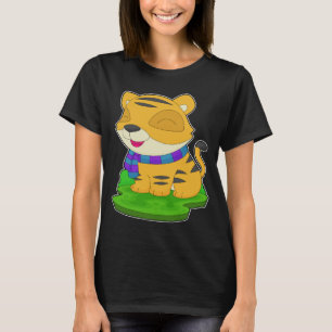 Tiger Scarf T Shirt