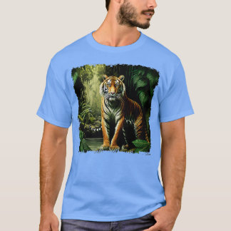 Tiger Shirt Jungle Safari Wildlife Animal Tiger Me T Shirt