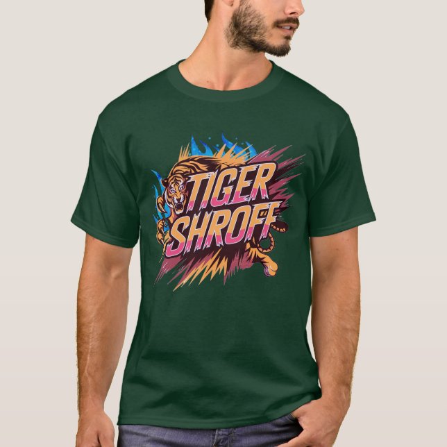 Tiger Shroff Bollywood T-shirt (Framsida)