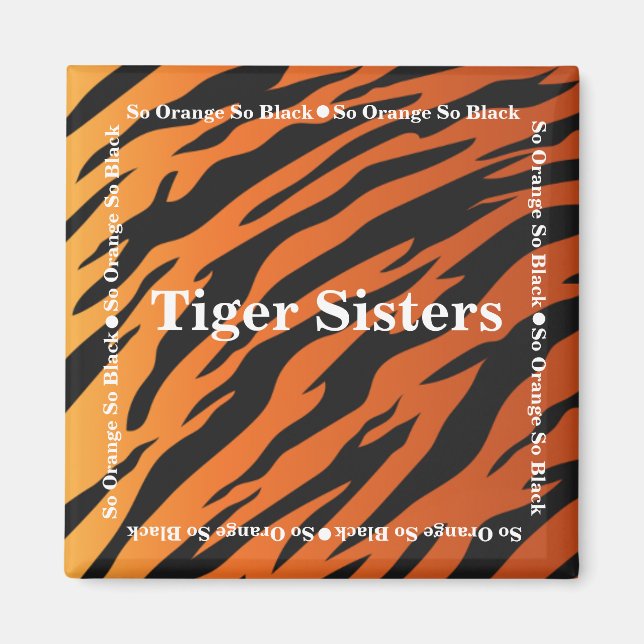 Tiger Sister Magnet (Framsidan)