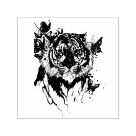 Tiger Självfärgande Stämpel