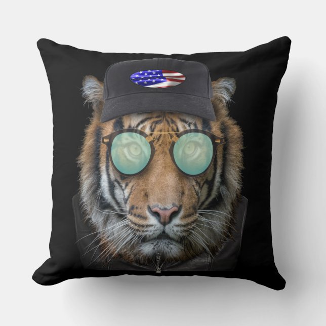 Tiger-skämt Kudde (Framsida)