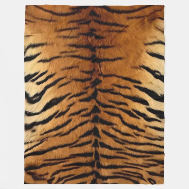 TIGER SKIN FLEECEFILT (Framsidan)