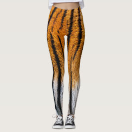 Tiger Skin Kvinnors beningar Leggings