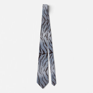 Tiger Skin Print i Silver Slips