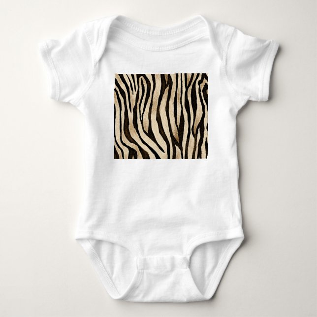 Tiger Skin Seamless Struktur T Shirt (Framsida)