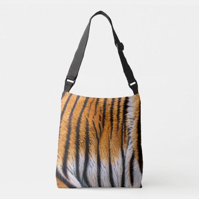 Tiger Skin Tote Bag Axelväska (Framsida)