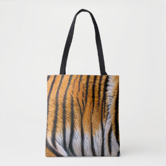 Tiger Skin Tote Bag Tygkasse