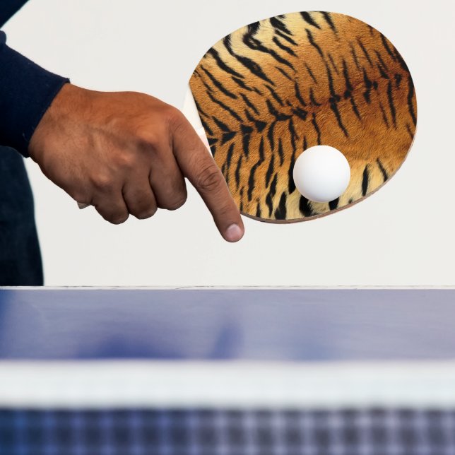 Tiger Skinnymtryck Pingisracket (Insitu)