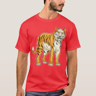 Tiger Skull-mask T Shirt