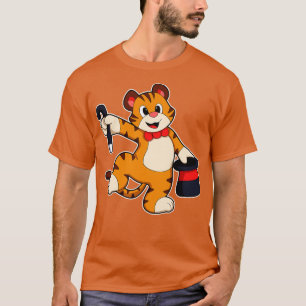 Tiger som gentleman med Hat T Shirt