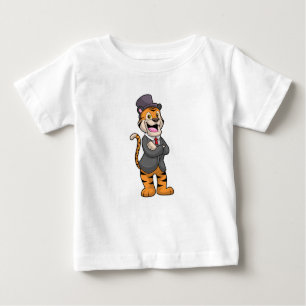 Tiger som Groom med Jacka & Hat T Shirt