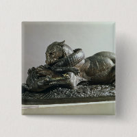 Tiger som slukar en alligator, 1832 (brons),