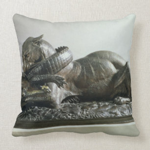 Tiger som slukar en alligator, 1832 (brons) kudde