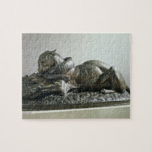 Tiger som slukar en alligator, 1832 (brons), pussel