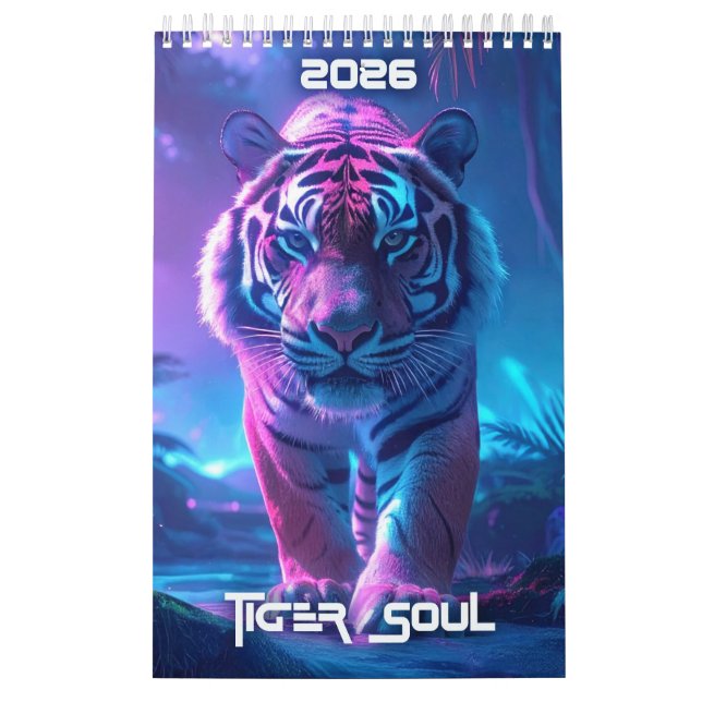 TIGER SOUL - 2026 - Kalender (Omslag)