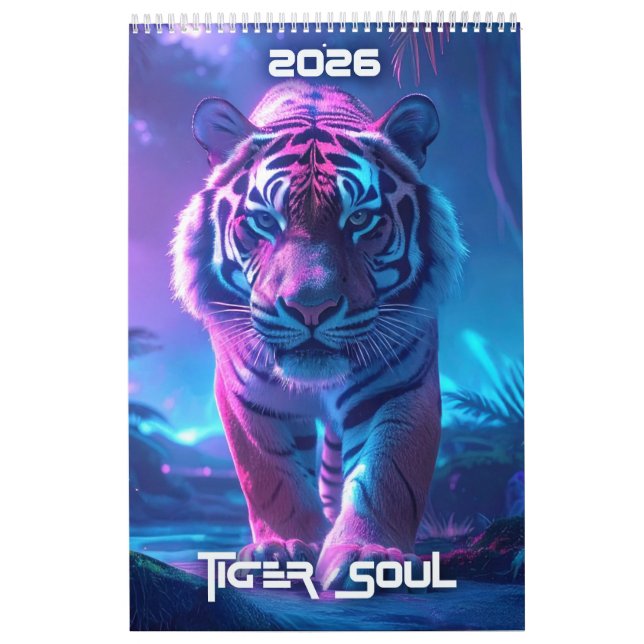 TIGER SOUL - 2026 - Kalender (Omslag)
