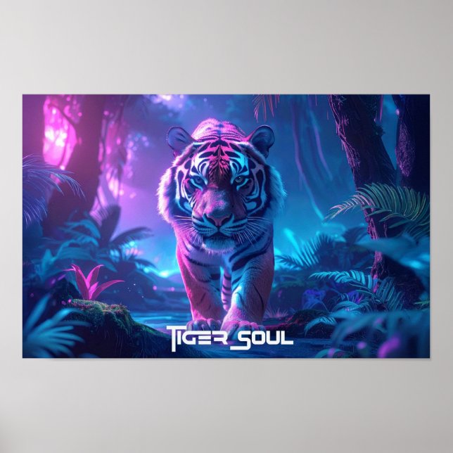 Tiger Soul Poster (Framsidan)