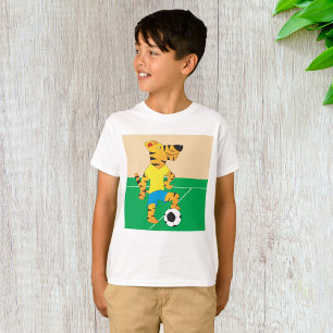 Tiger Spela upp fotboll T Shirt