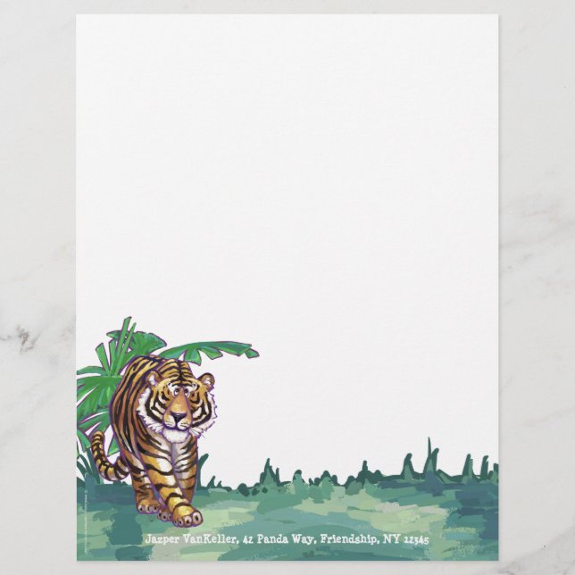 Tiger Stationery (Framsida)
