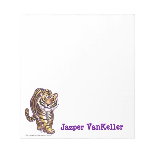 Tiger Stationery Anteckningsblock (Framsida)