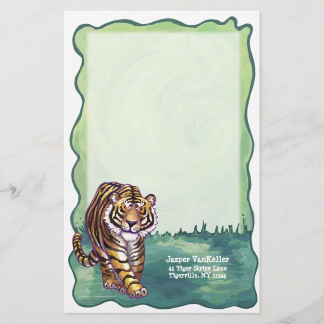 Tiger Stationery Brevpapper (Framsida)