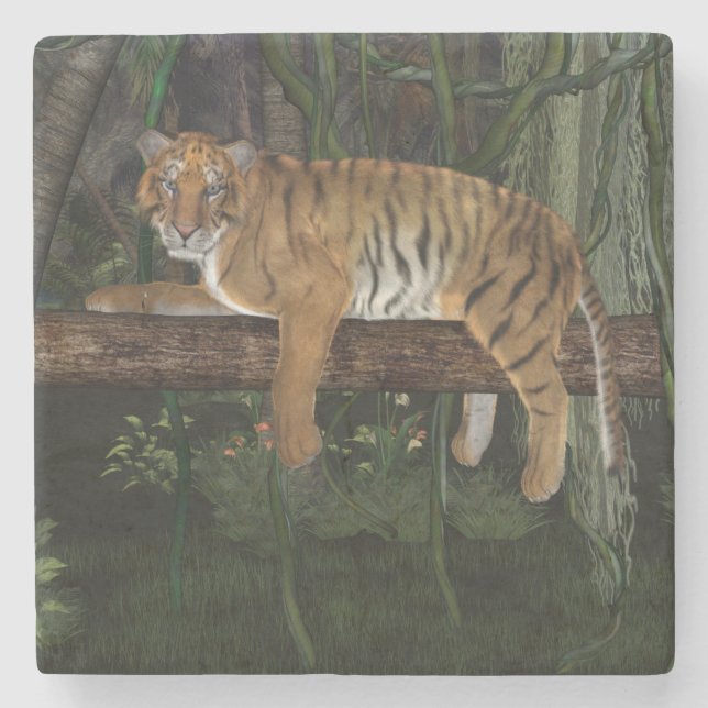 Tiger Stenunderlägg (Framsidan)