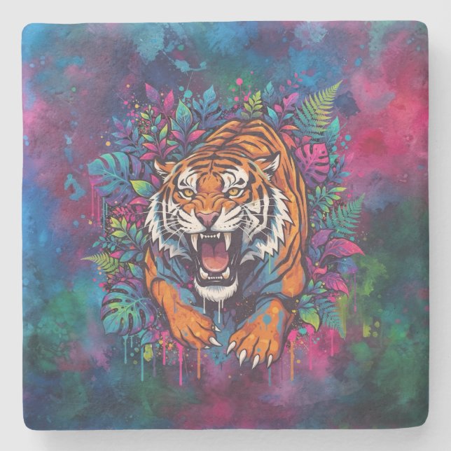 Tiger Stenunderlägg (Framsidan)