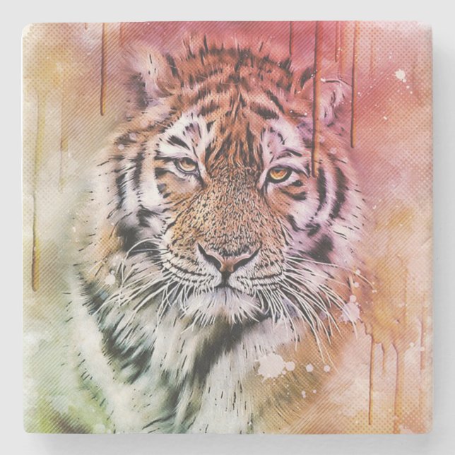 Tiger Stenunderlägg (Framsidan)