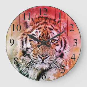 Tiger Stor Klocka