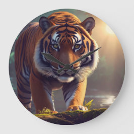 Tiger Stor Klocka