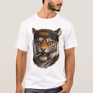 Tiger Street Style T-Shirt – Djärv Djurdesign
