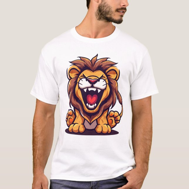 Tiger Strength Never Breaks T Shirt (Framsida)