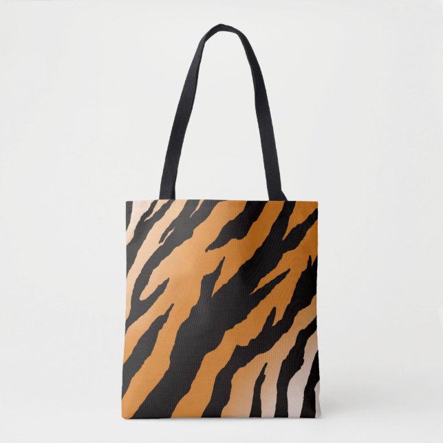 Tiger Stripe-handväskan Tygkasse (Framsida)