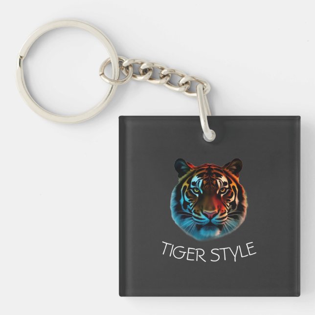Tiger Style – Vild Energisk Grafik (Framsidan)