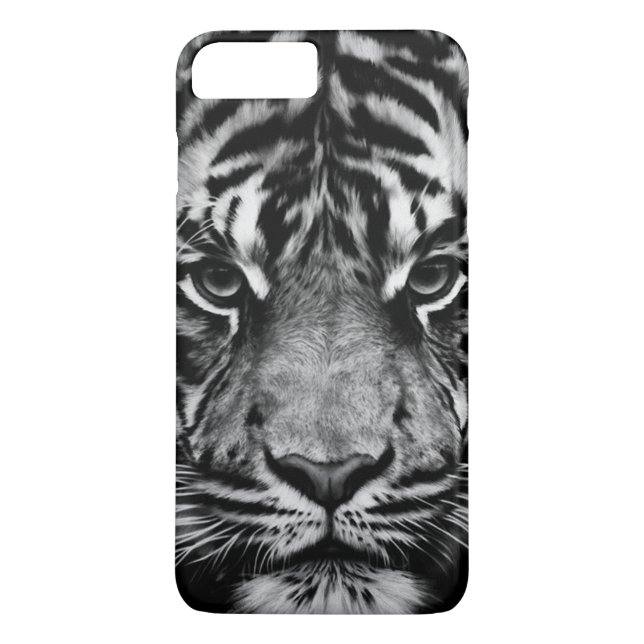 Tiger Svart&Vit Case-Mate iPhone Skal (Baksida)