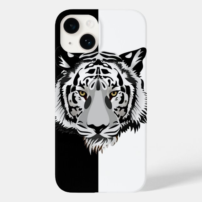 Tiger Svart Vitt  (Baksida)