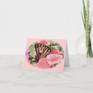 Tiger Swallow Note Card Kort