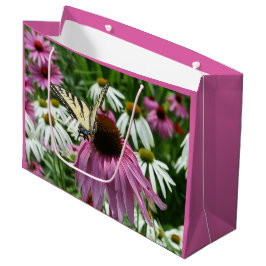 Tiger Swallowtail Butterfly Coneflower Gift Bag